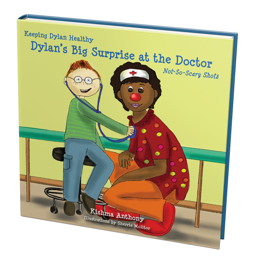 Dylan's Big Surprise at the Doctor, Not-So-Scary Shots